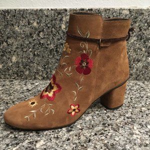 Sundance Heeled Floral Boots